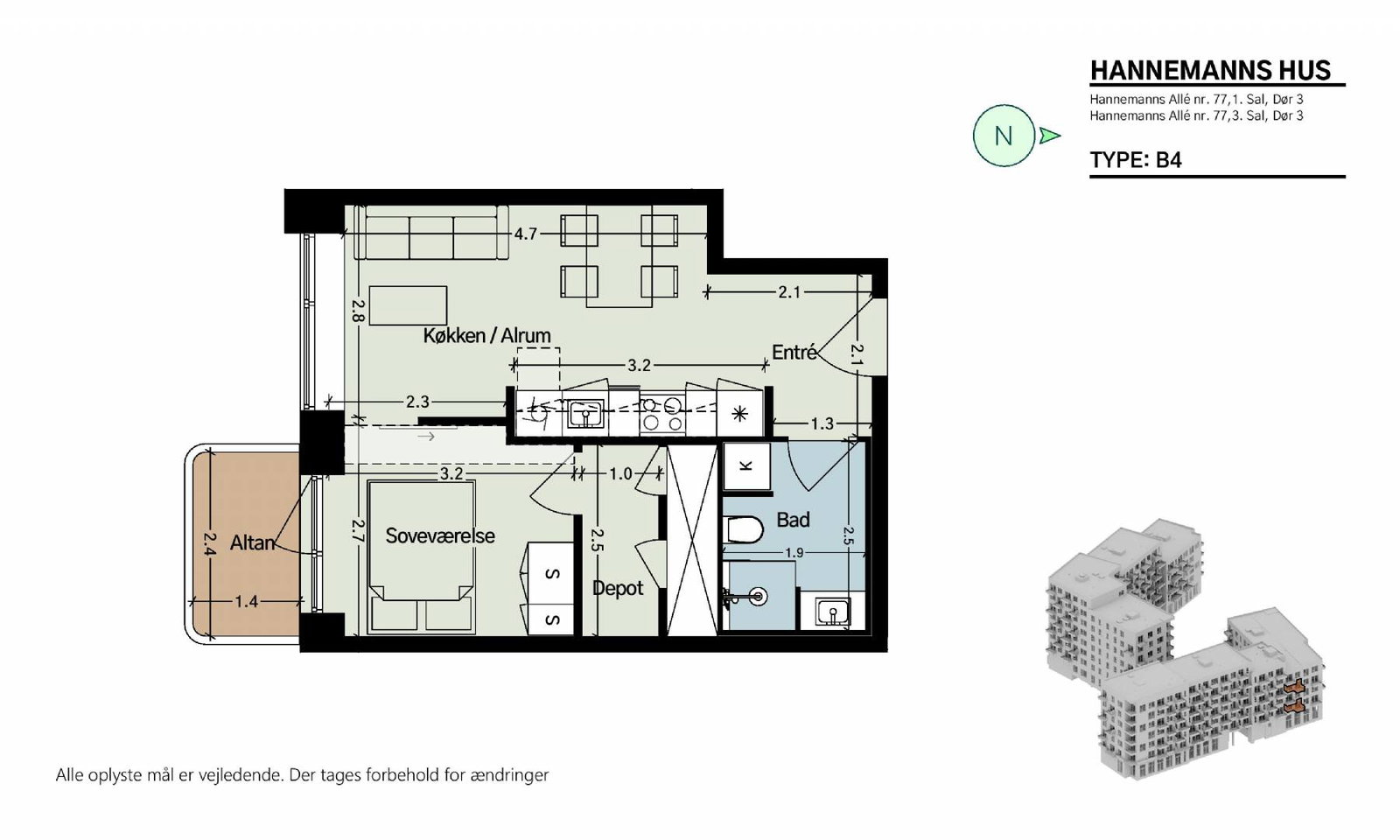 2-room apartment in København S image 6