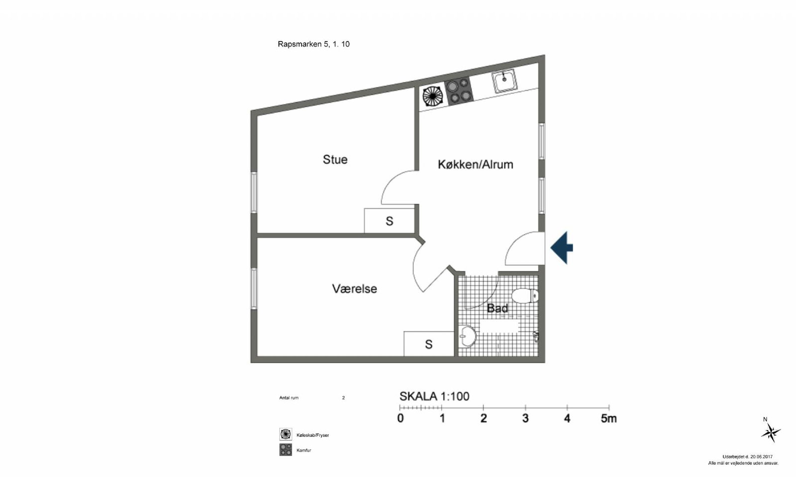 Rapsmarken 5, 1. 10, Rapsmarken 1-5 billede 6