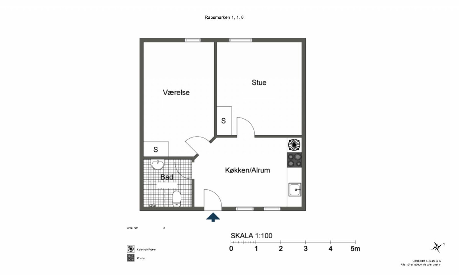 Rapsmarken 1, 1. 8, Rapsmarken 1-5 billede 6