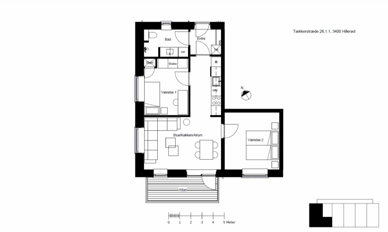 Tækkerstræde 26, 1. 1, Tækkerhusene billede 6