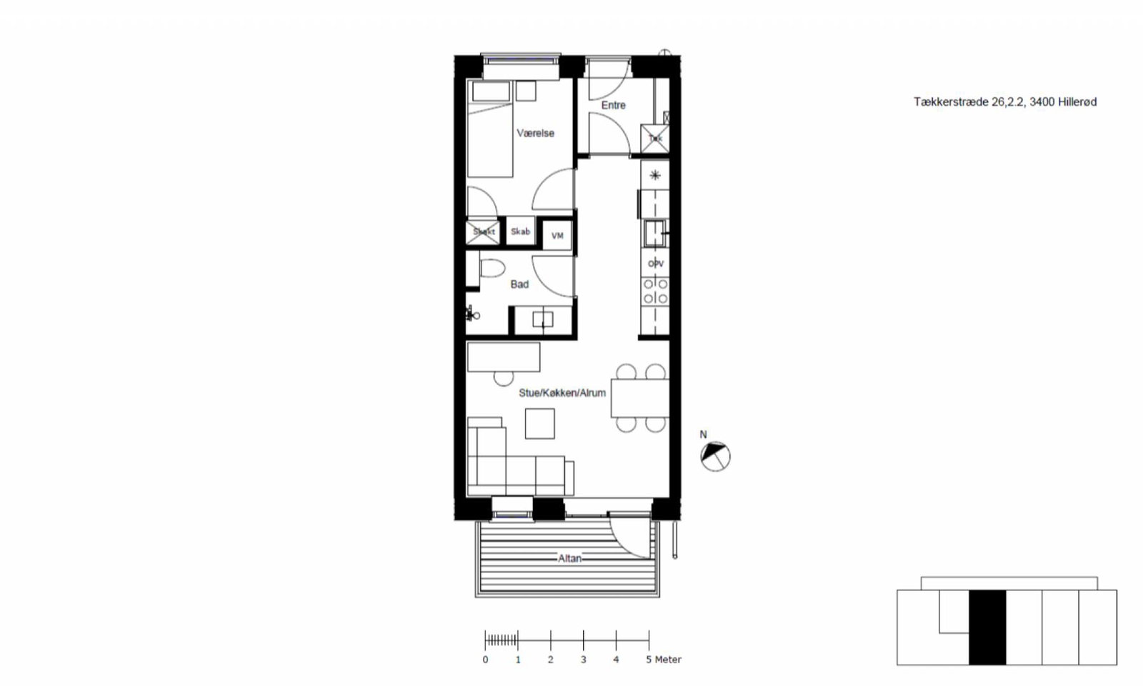 Tækkerstræde 26, 2. 2, Tækkerhusene billede 6