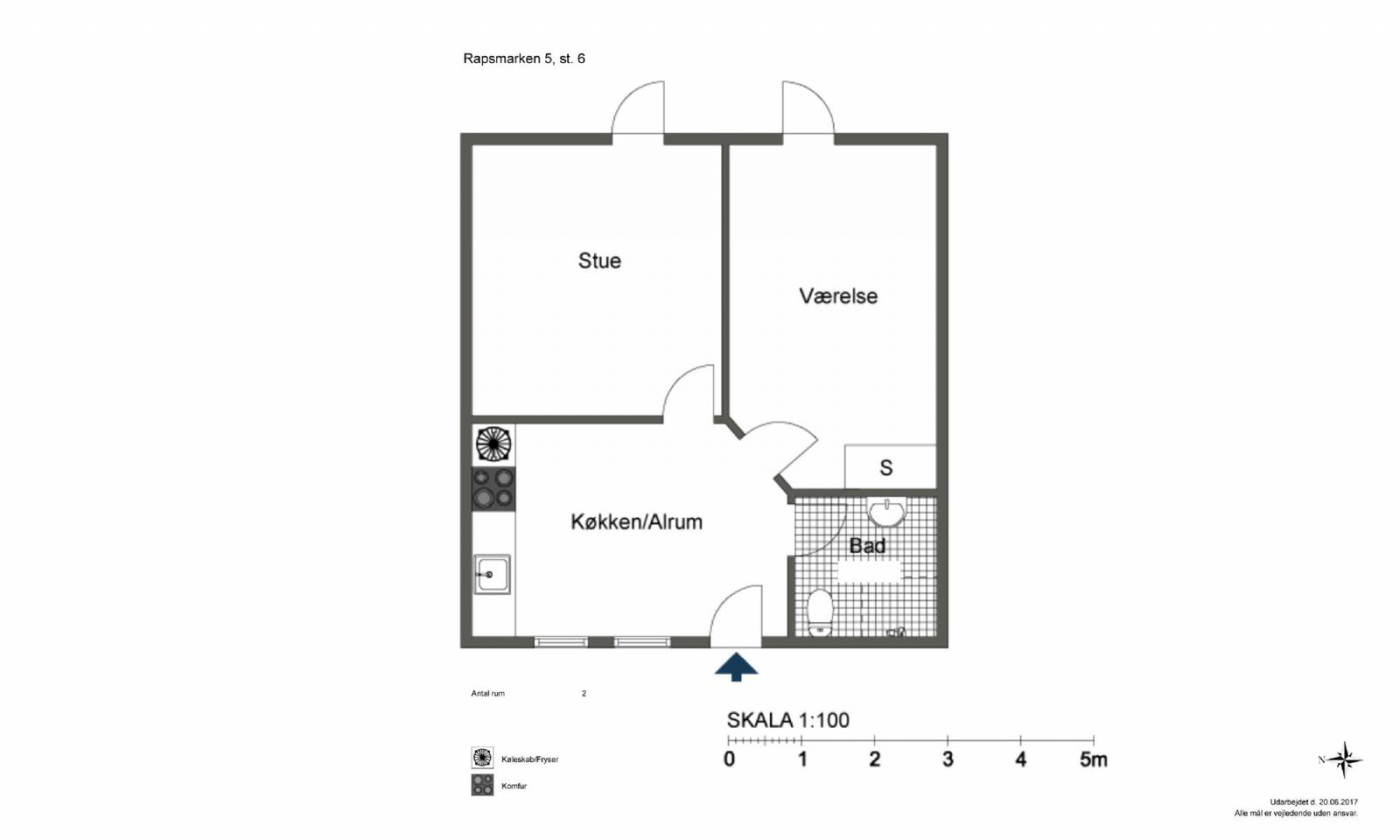 Rapsmarken 5, st. 6, Rapsmarken 1-5 billede 6