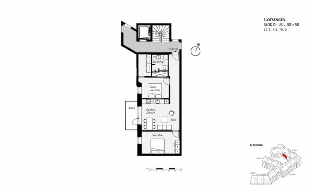 3-room apartment in Hillerød image 3
