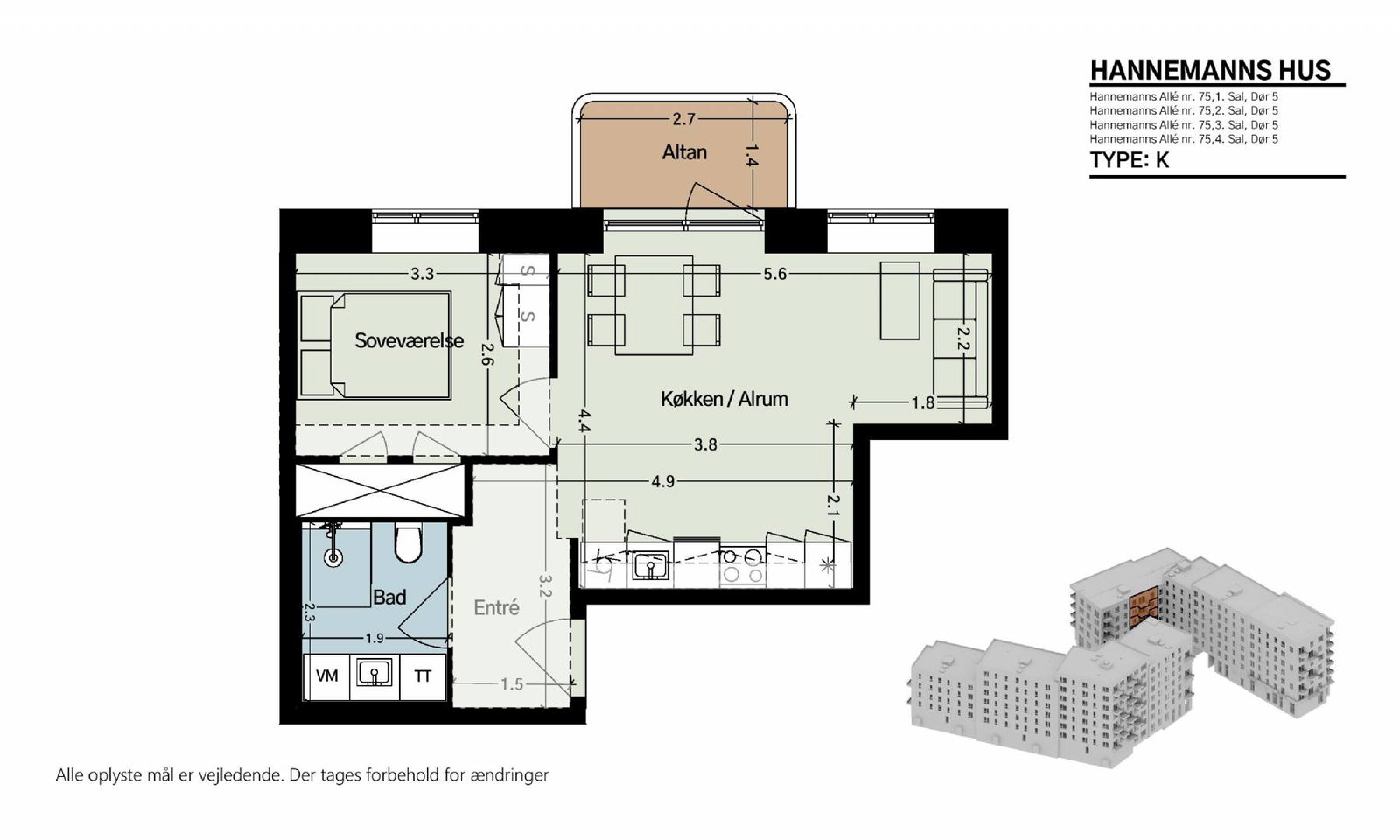 2-room apartment in København S image 6