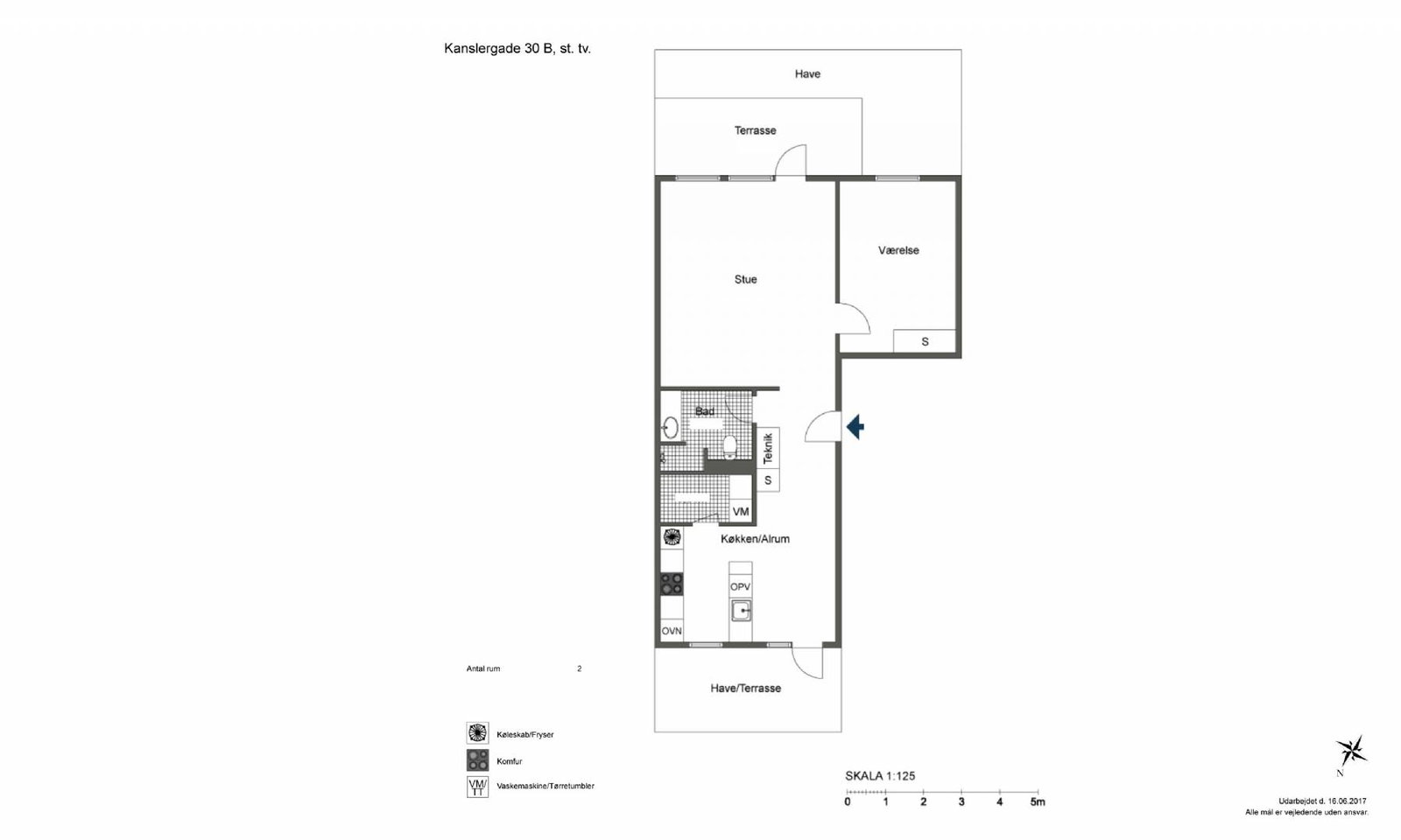 Kanslergade 30 B, st. tv., Kanslergade 30 billede 6
