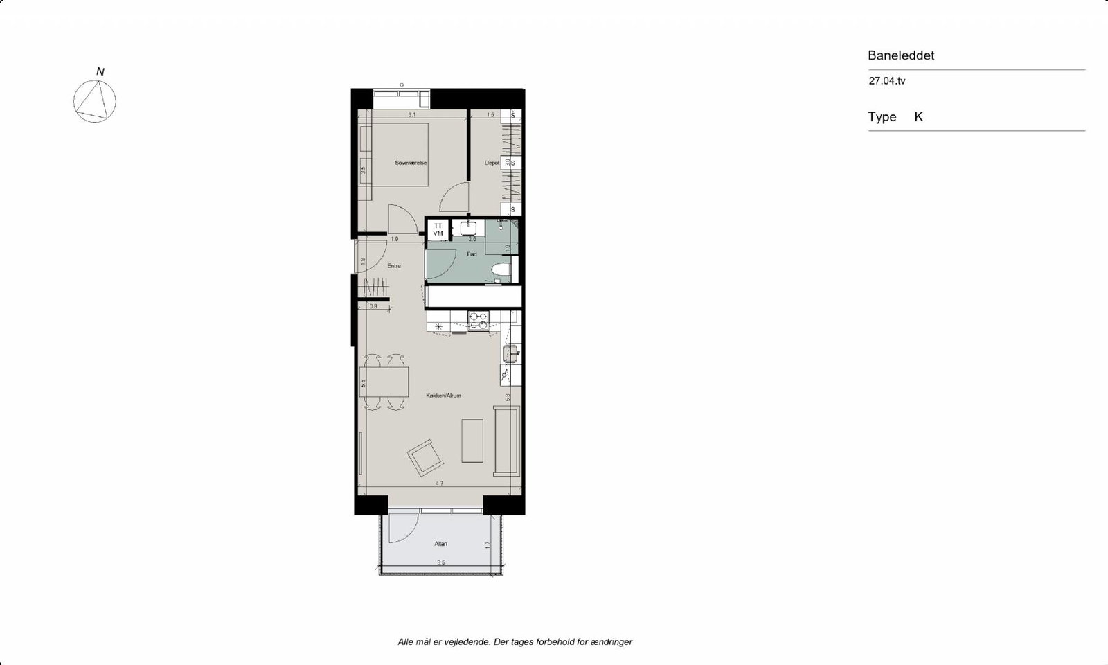 2-room apartment in Glostrup image 6