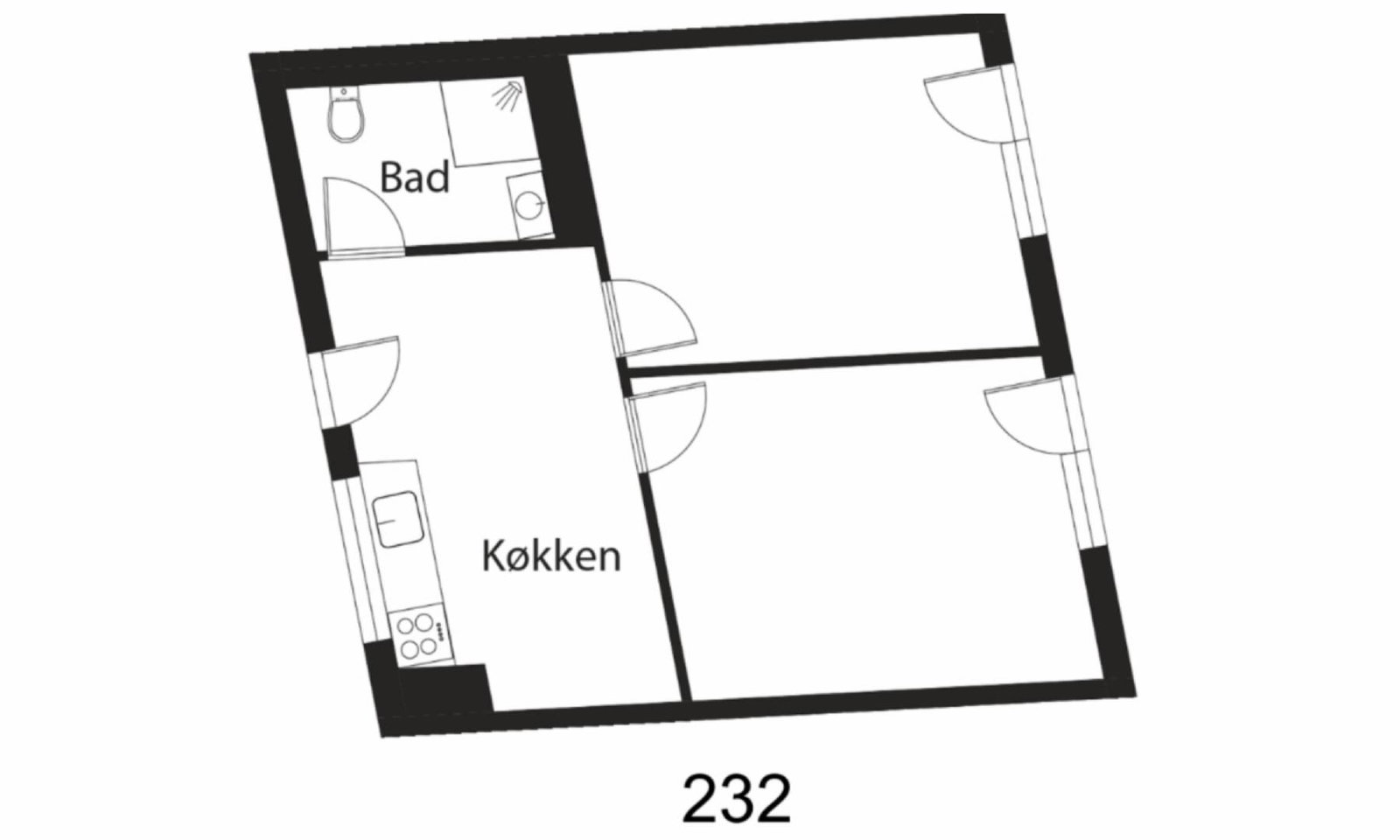Falkevej 6, 1. 232, Svane Studios billede 6