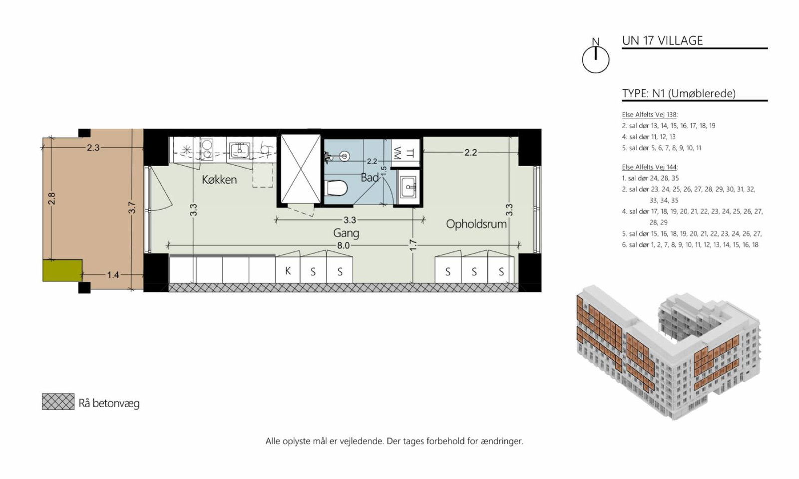 1-room apartment in København S image 6