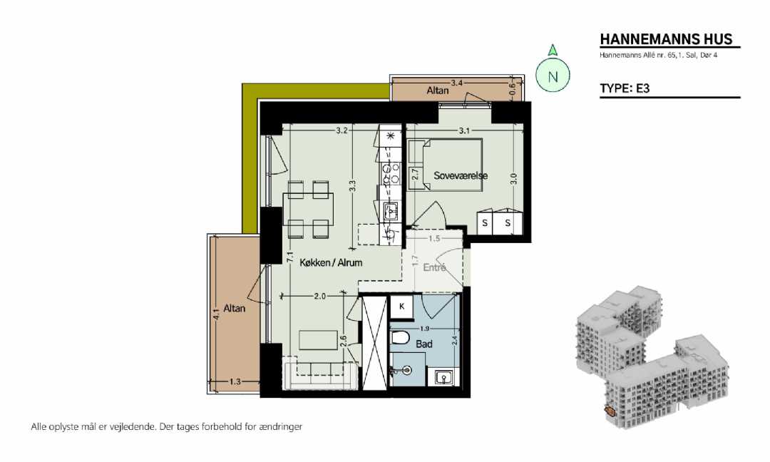Hannemanns Allé, Hannemanns Hus billede 3