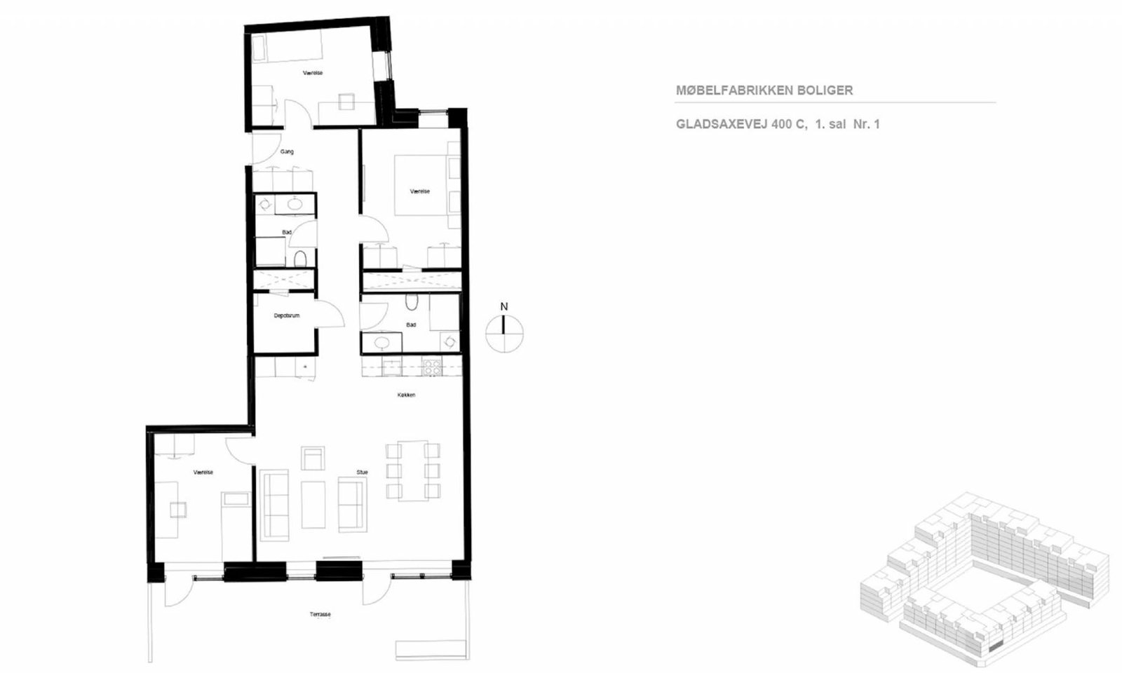 4-room apartment in Søborg image 6