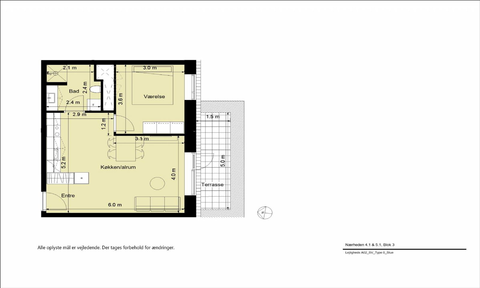 2-room apartment in Hedehusene image 6