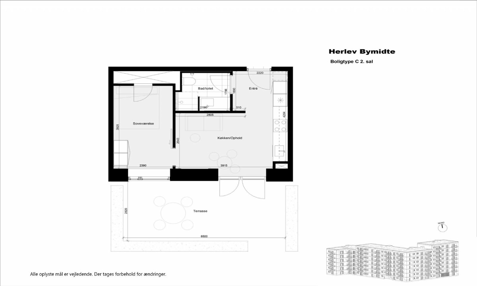 2-room apartment in Herlev image 6