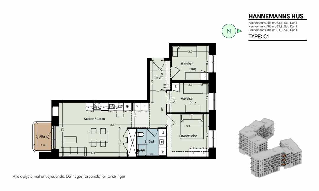 Hannemanns Allé, Hannemanns Hus billede 3