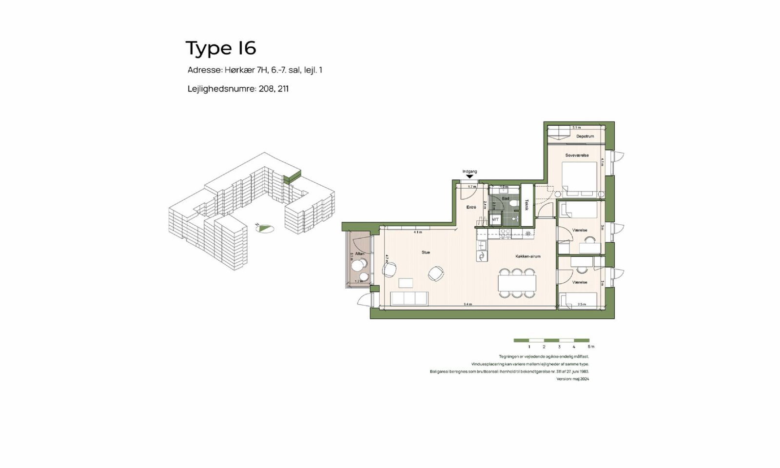4-room apartment in Herlev image 6