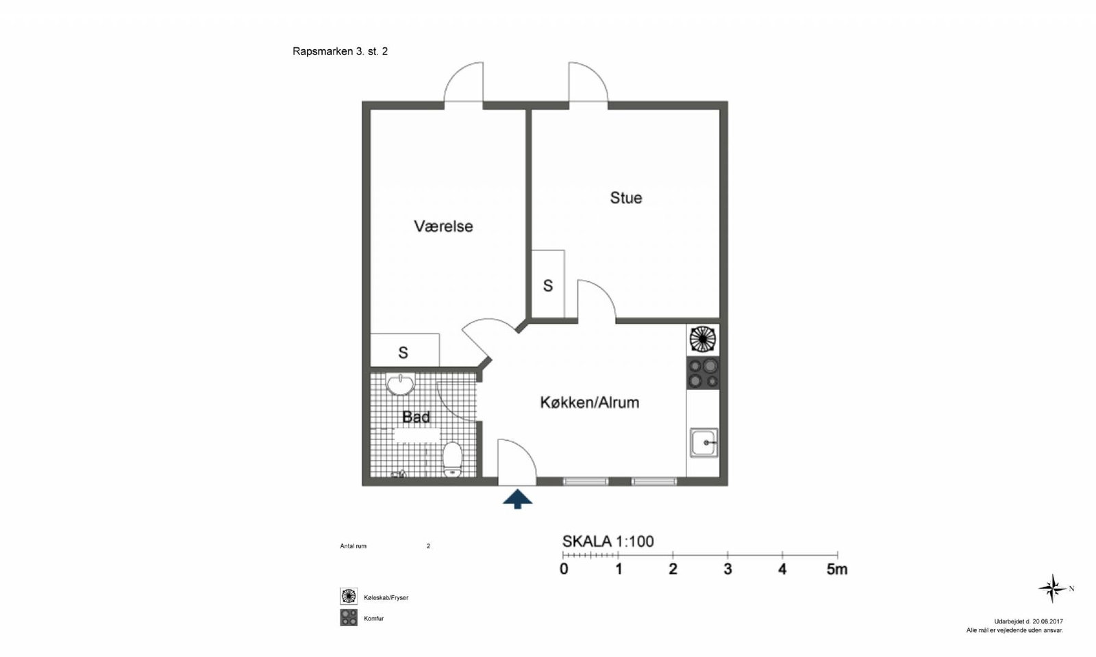 Rapsmarken 3, st. 2, Rapsmarken 1-5 billede 6