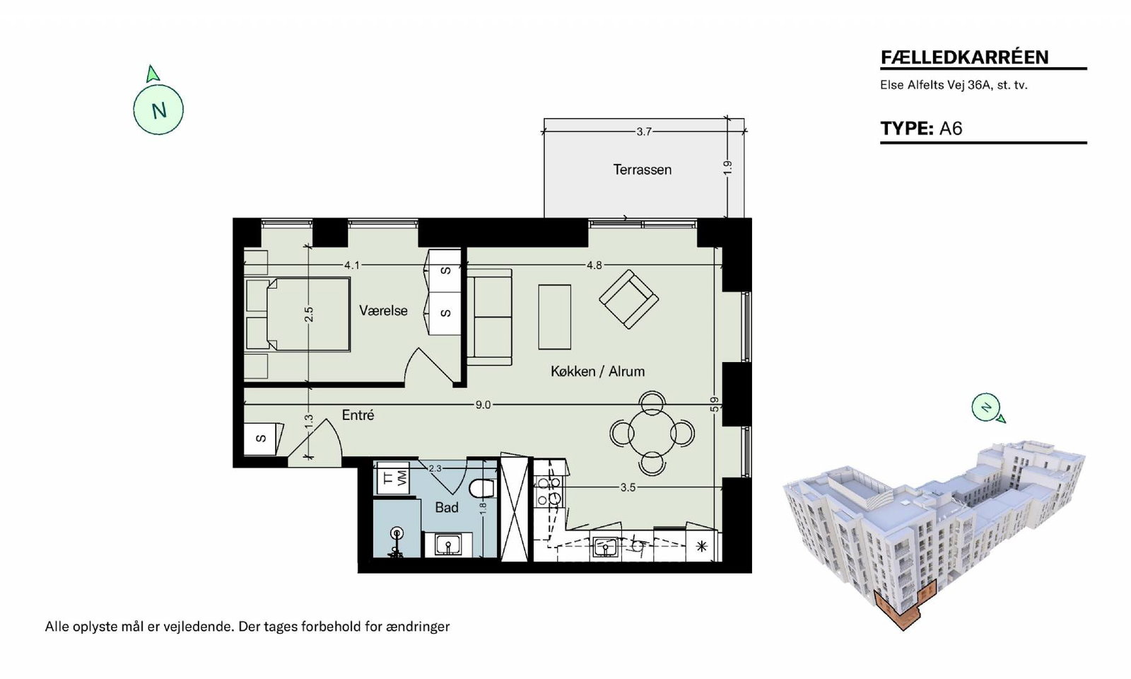 2-room apartment in København S image 6