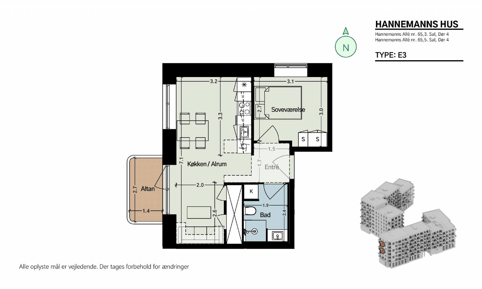 2-room apartment in København S image 6