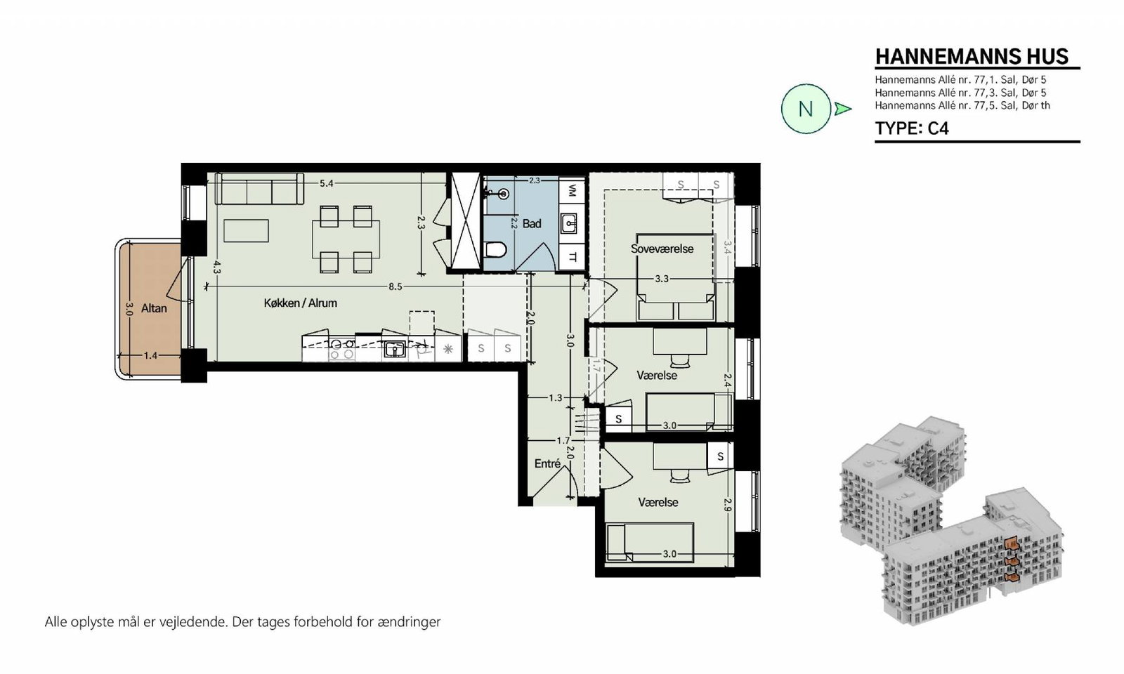 4-room apartment in København S image 6