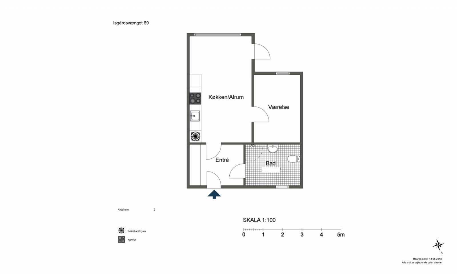 2-room house / townhouse in Odense image 6