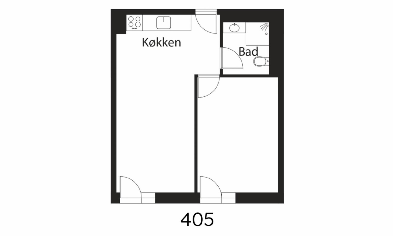 2-room apartment in København NV image 6