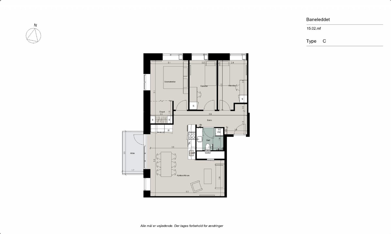 4-room apartment in Glostrup image 6
