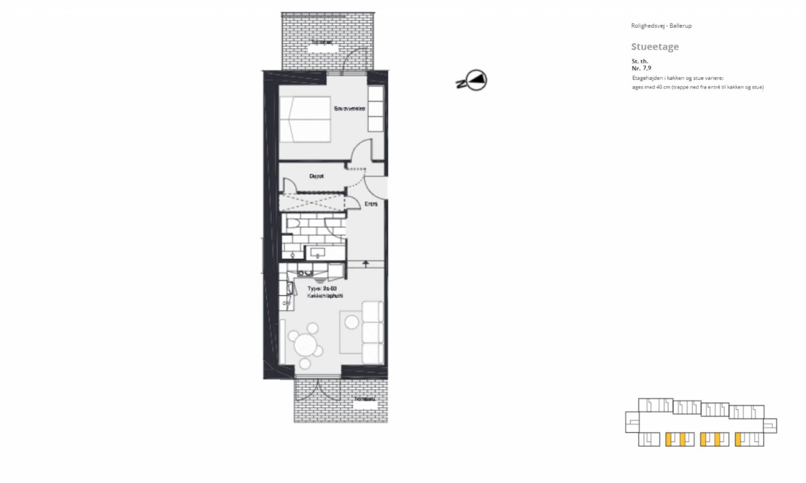 2-room apartment in Ballerup image 6