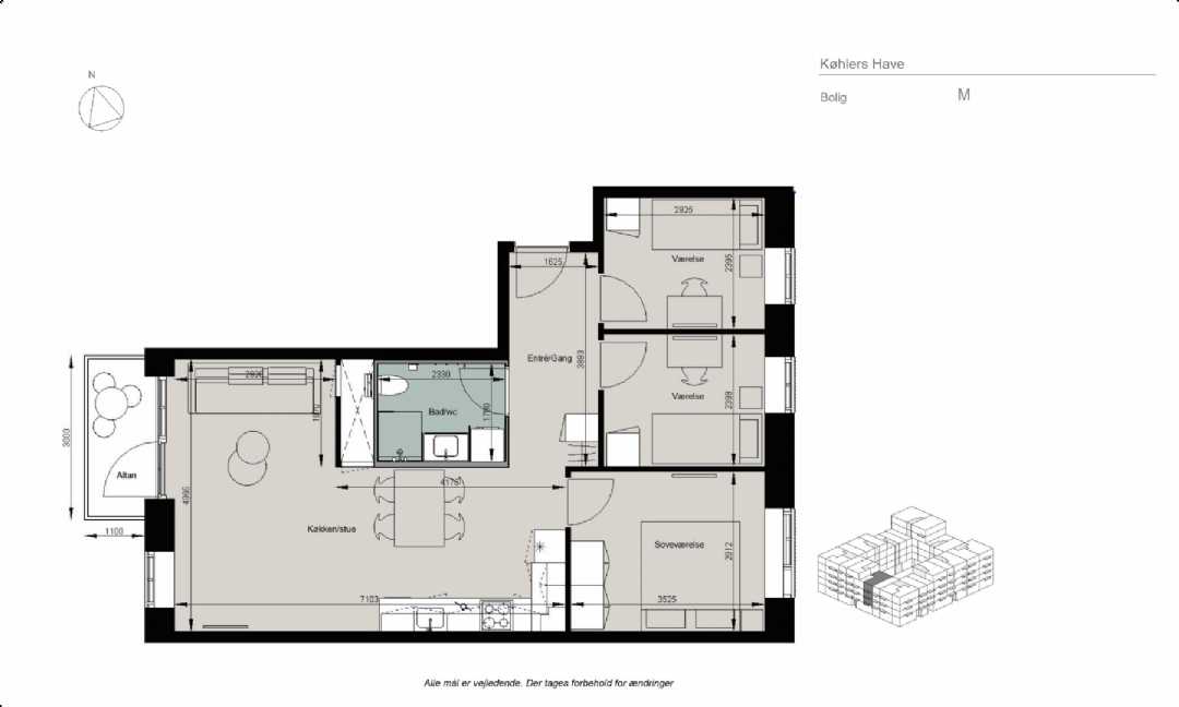 4-room apartment in København SV image 2