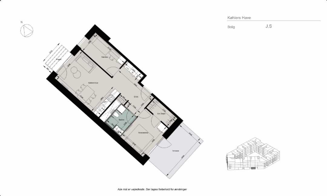 3-room apartment in København SV image 2