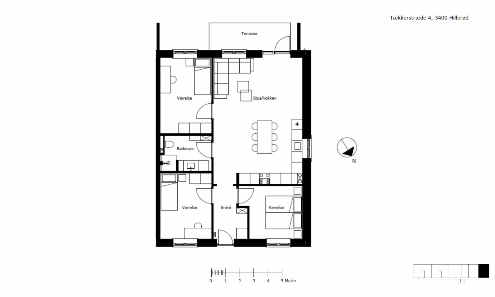 4-room apartment in Hillerød image 6