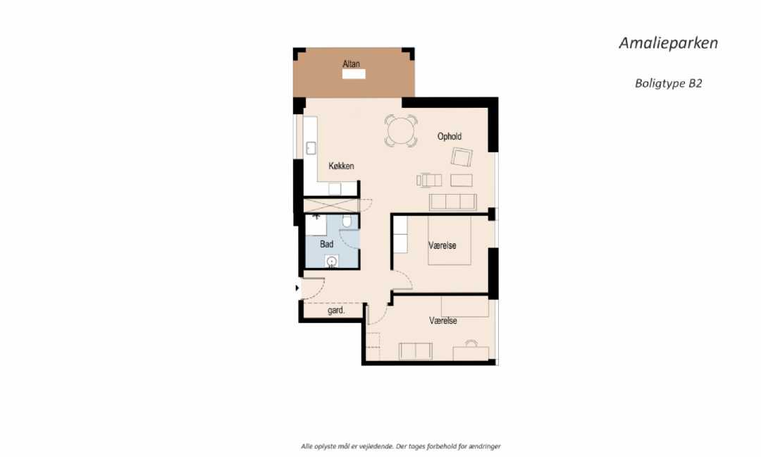 3-room apartment in Vallensbæk Strand image 3