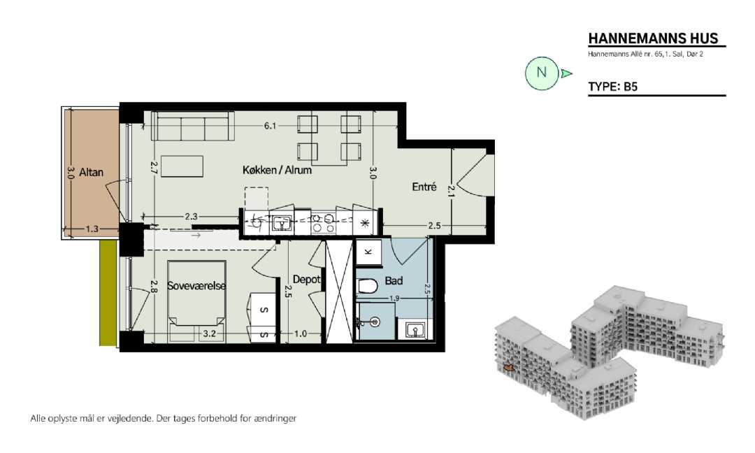 Hannemanns Allé, Hannemanns Hus billede 3