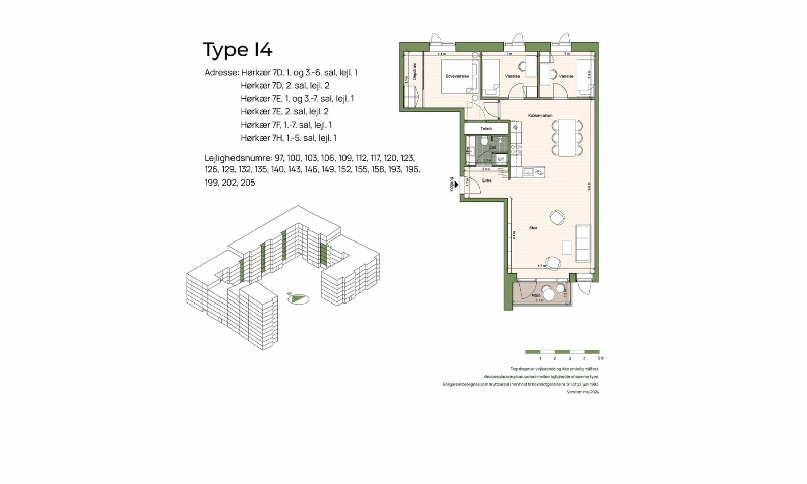 4-room apartment in Herlev image 6
