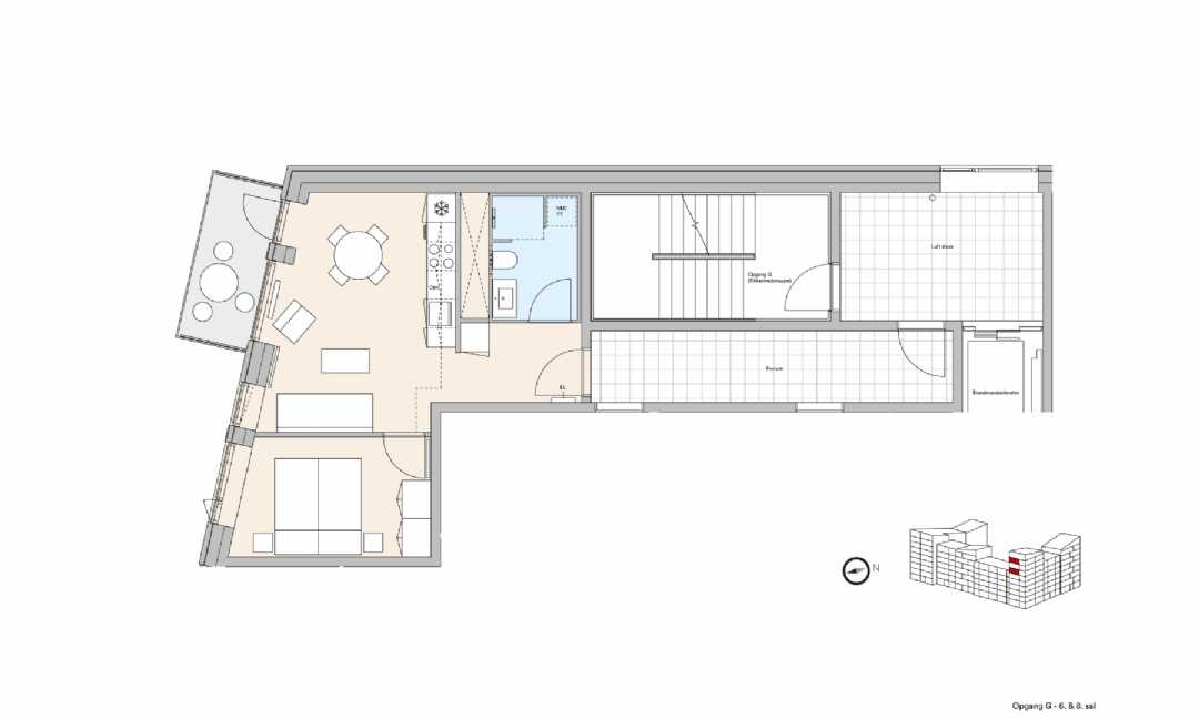 2-room apartment in København S image 3