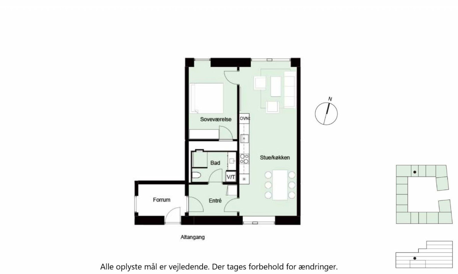 2-room apartment in Køge image 6
