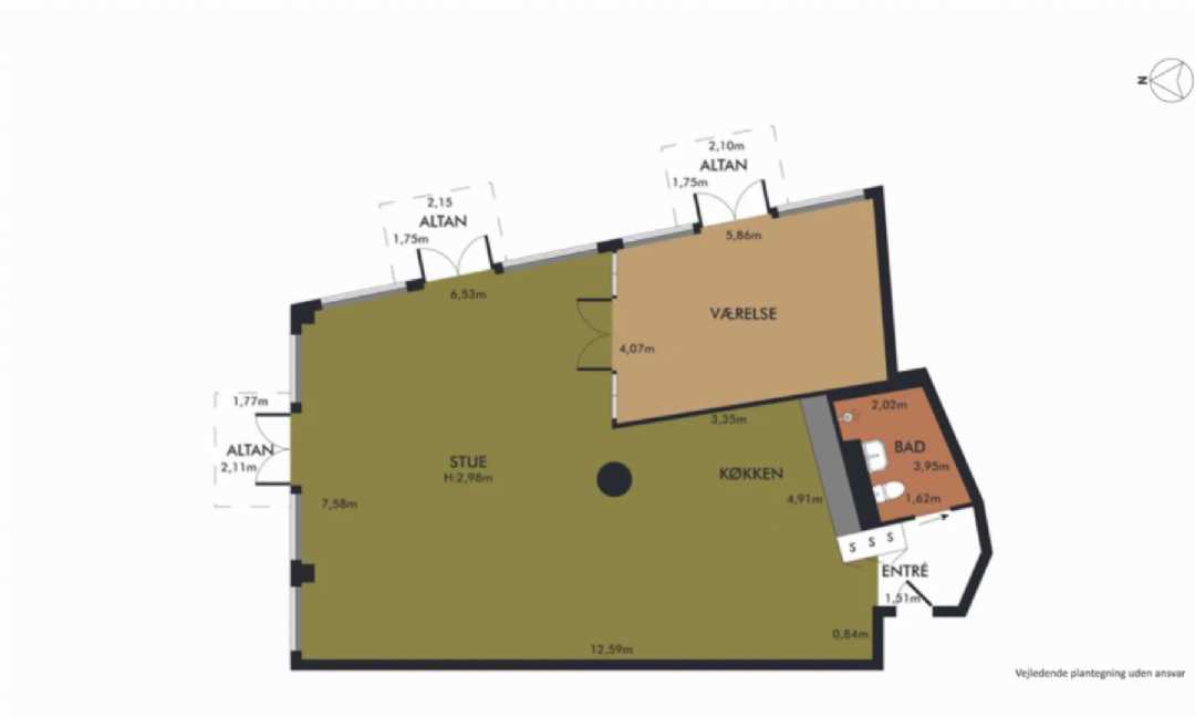 Islands Brygge, A-Huset billede 3
