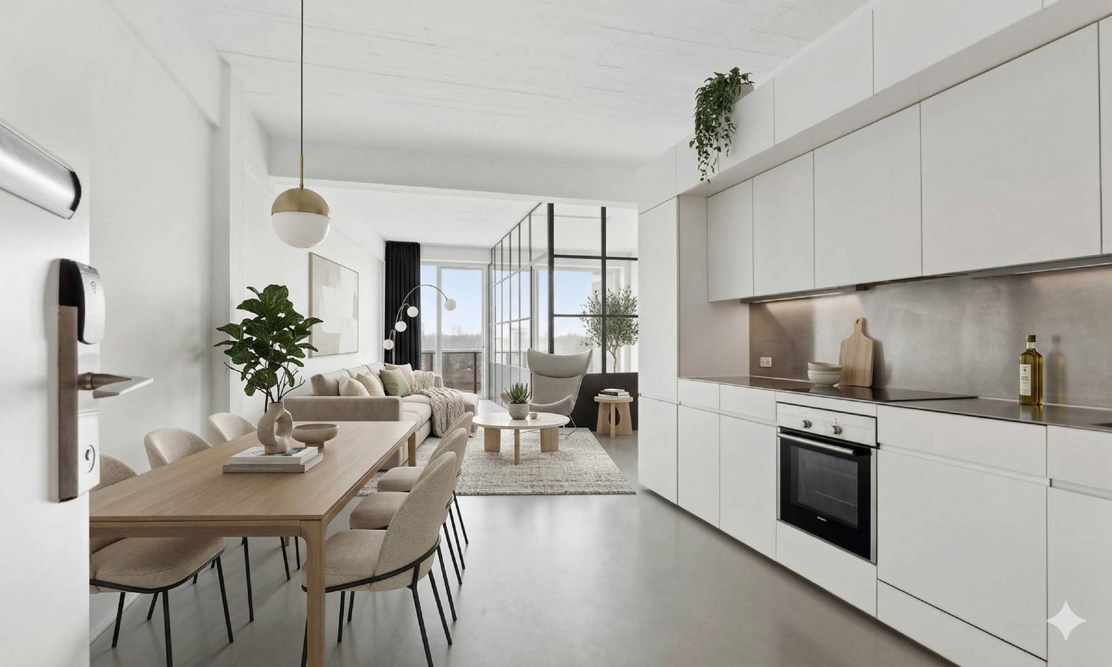 2-room apartment in København S