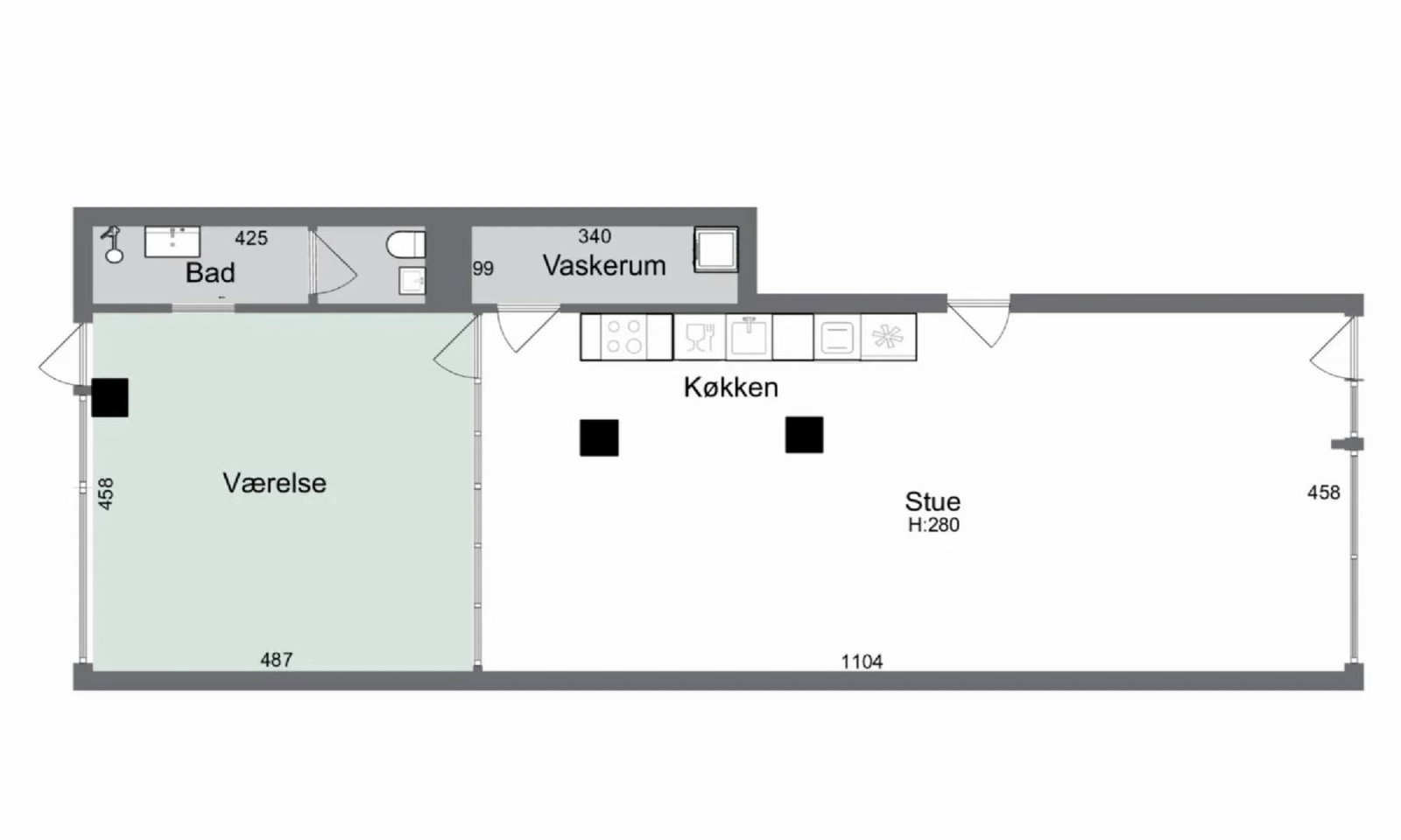 2-room apartment in København S image 6