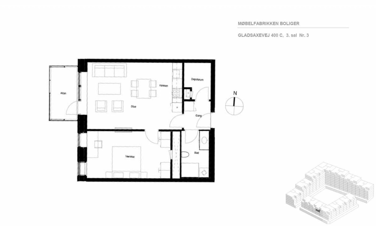 Gladsaxevej 400 C, 3. 3, Møbelfabrikken billede 6