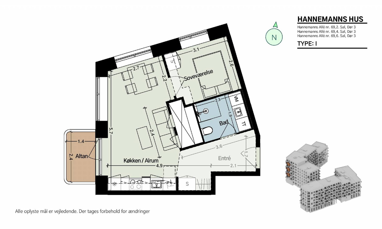 Hannemanns Allé, Hannemanns Hus billede 6