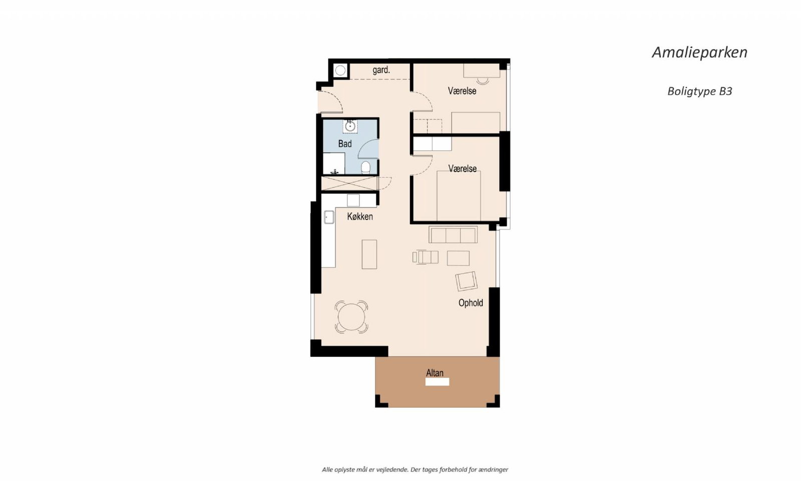 3-room apartment in Vallensbæk Strand image 6