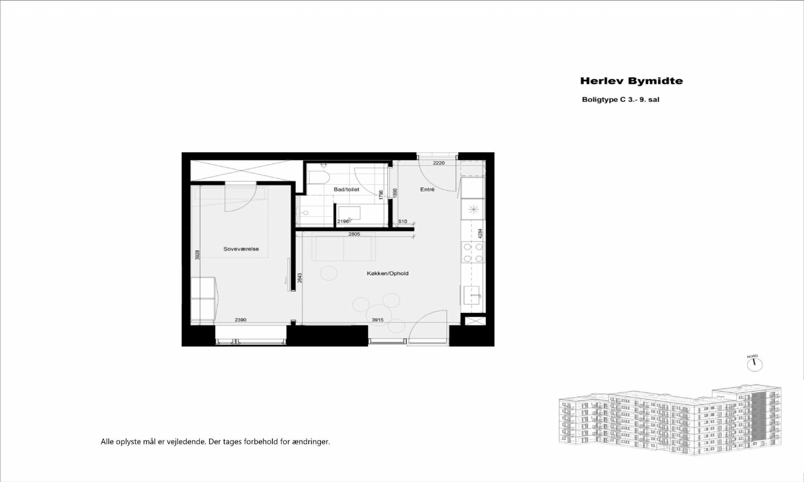 2-room apartment in Herlev image 6