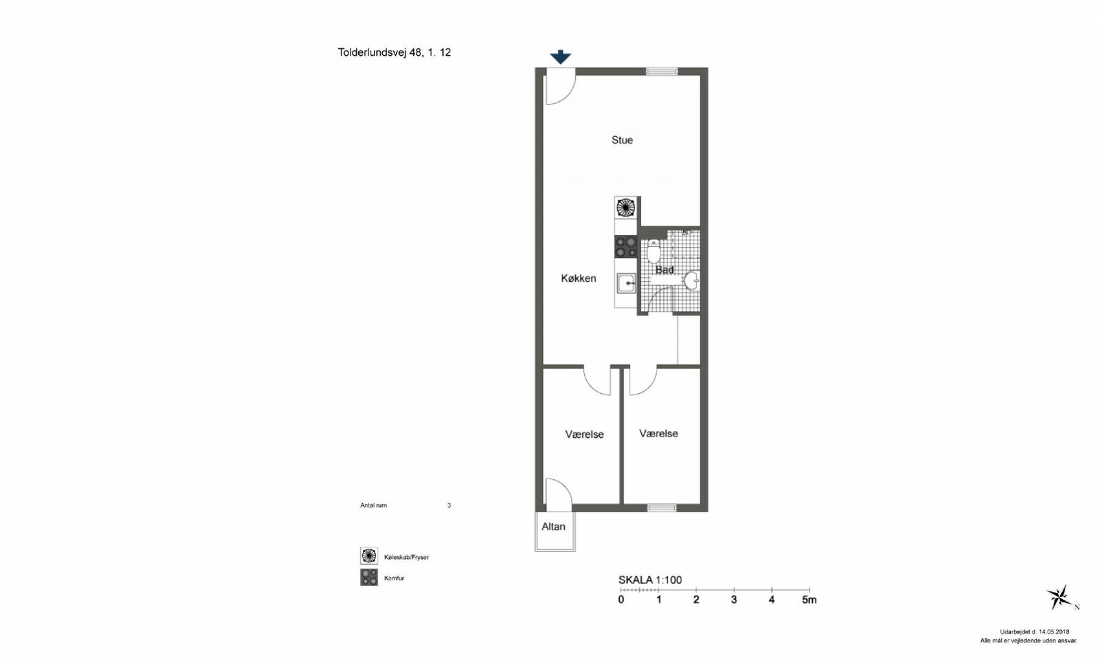 3-room apartment in Odense image 6