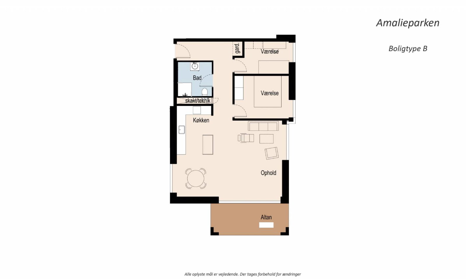 3-room apartment in Vallensbæk Strand image 6
