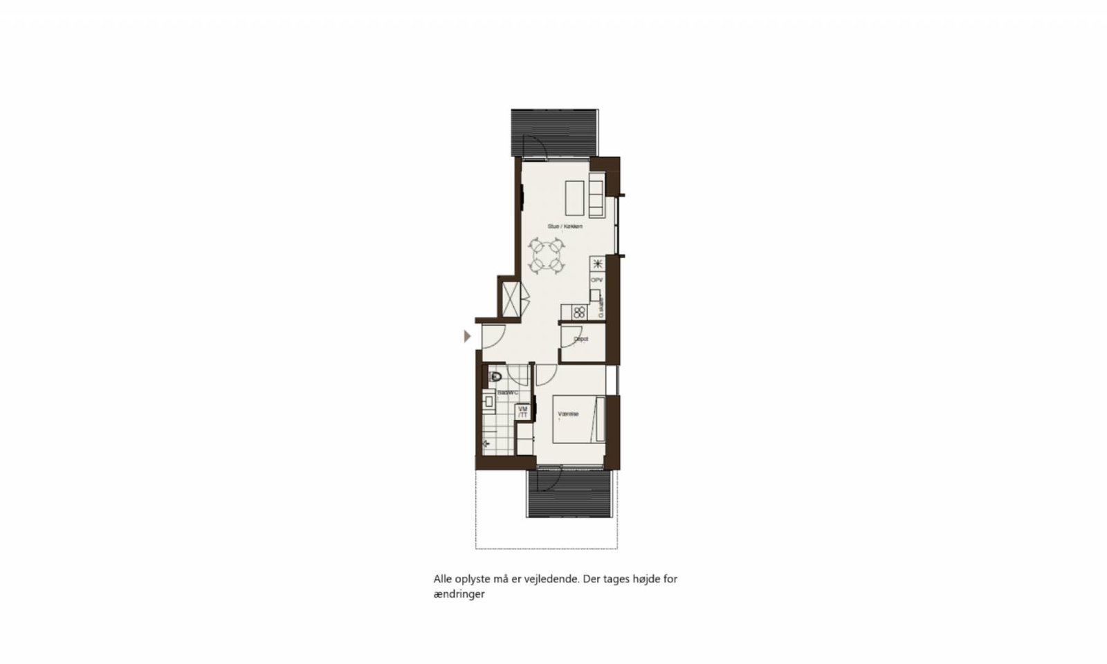 2-room apartment in Ølstykke image 6
